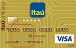 Cart&atilde;o Ita&uacute; Uniclass Gold Visa